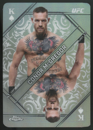 2026 Topps Chrome UFC Conor McGregor Kings And Queens SSP #KQ-11
