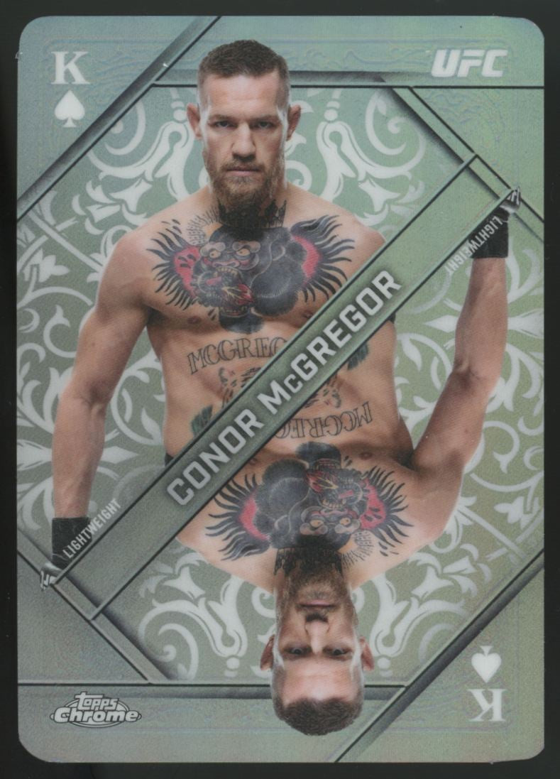 2026 Topps Chrome UFC Conor McGregor Kings And Queens SSP #KQ-11