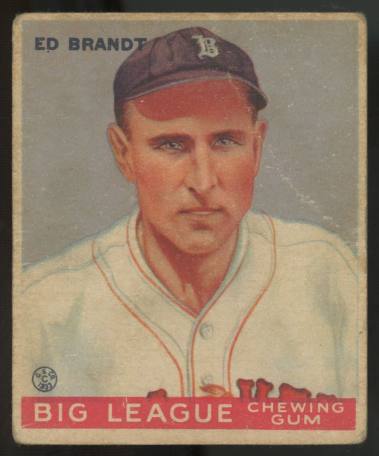 1933 Goudey Ed Brandt #50 Poor "A"