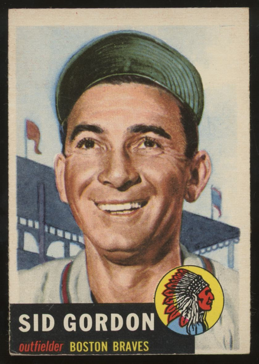 1953 Topps Sid Gordon #117 EX+