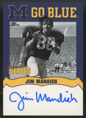 2002 TK Legacy Signature Series Jim Mandich Auto #MGB7