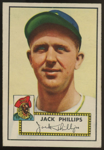 1952 Topps Jack Phillips #240 EX+