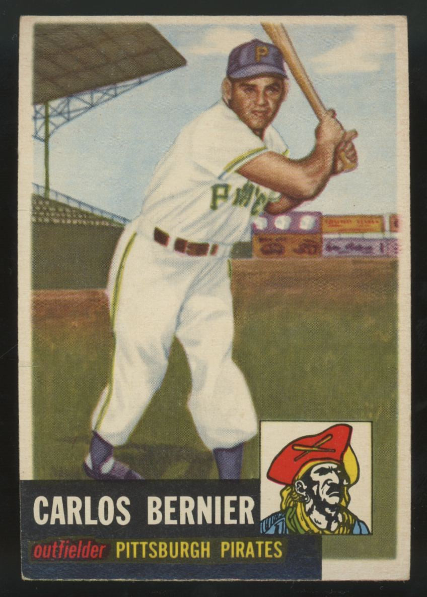 1953 Topps Carlos Bernier #243 EX