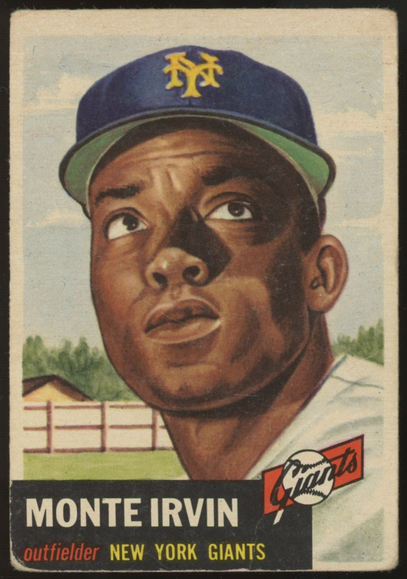 1953 Topps Monte Irvin #62 Good