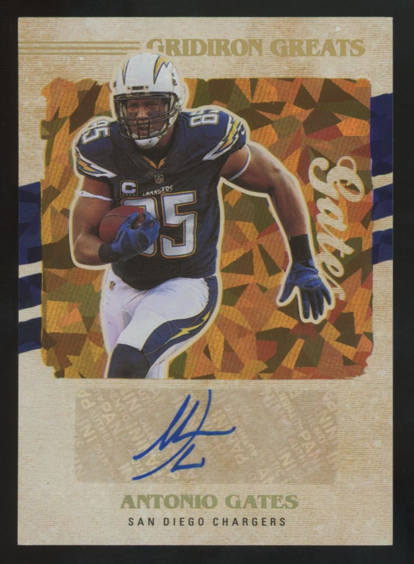 2021 Panini Gridiron Greats Antonio Gates Auto #GG34