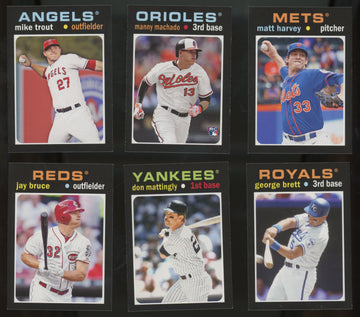 2013 Topps Update 1971 Mini Complete Set (50/50) NM/MT