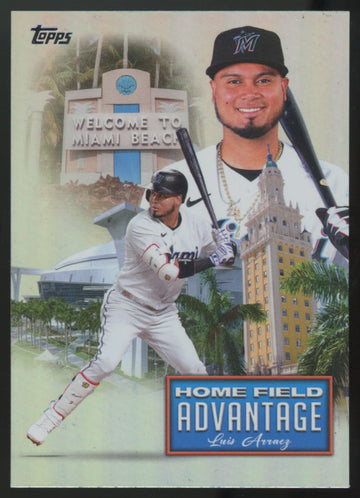 2024 Topps Luis Arraez Home Field Advantage #HFA-19
