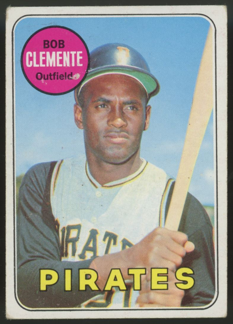 1969 Topps Roberto Bob Clemente #50 VG "A"