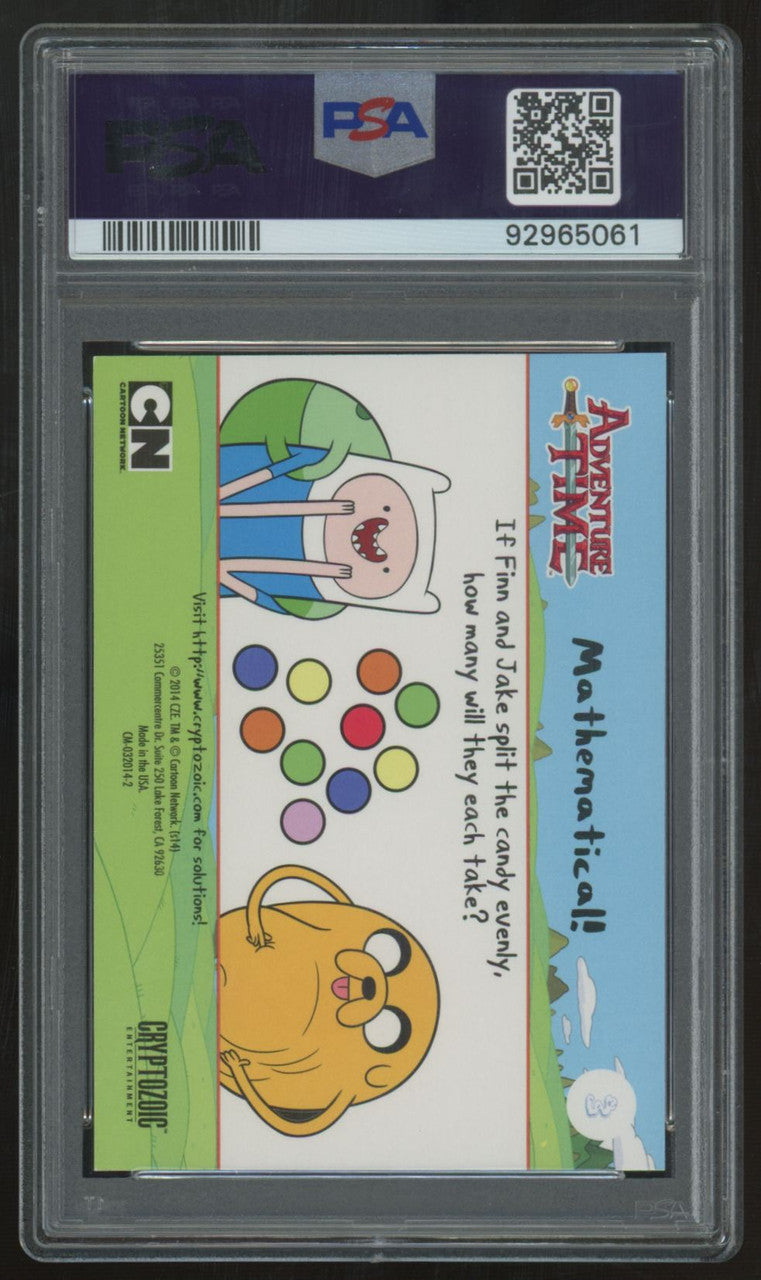 2014 Adventure Time Princess, Princess, Princess Playpaks Glitter #3 PSA 9