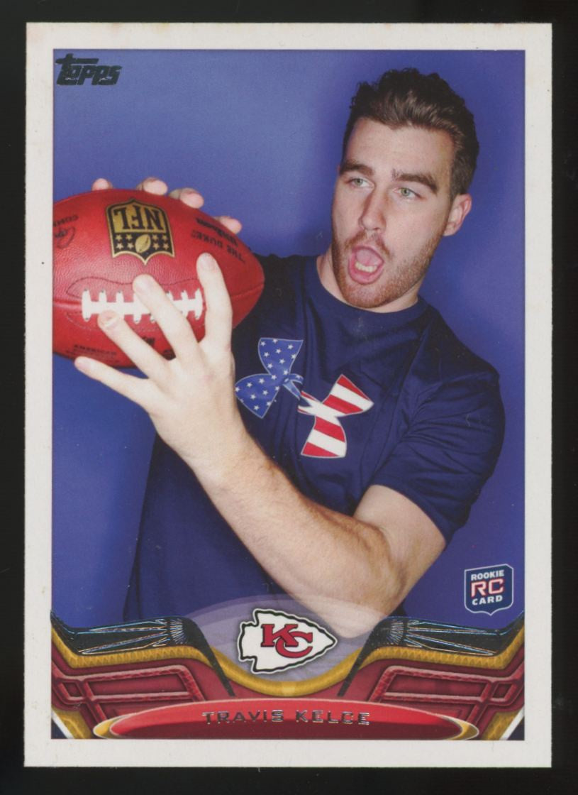 2013 Topps Travis Kelce RC #31 *Stain*