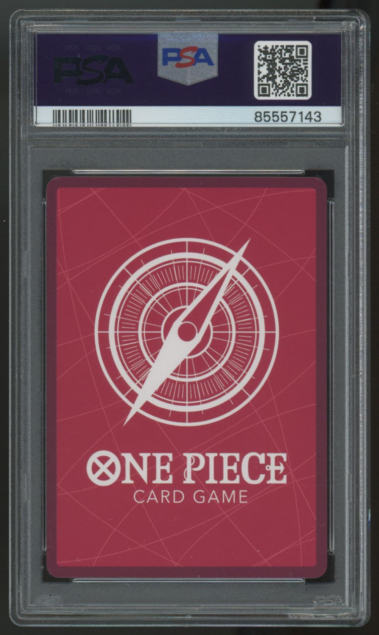 2022 One Piece Donquixote Doflamingo Alternate Art #OP01-060 PSA 10