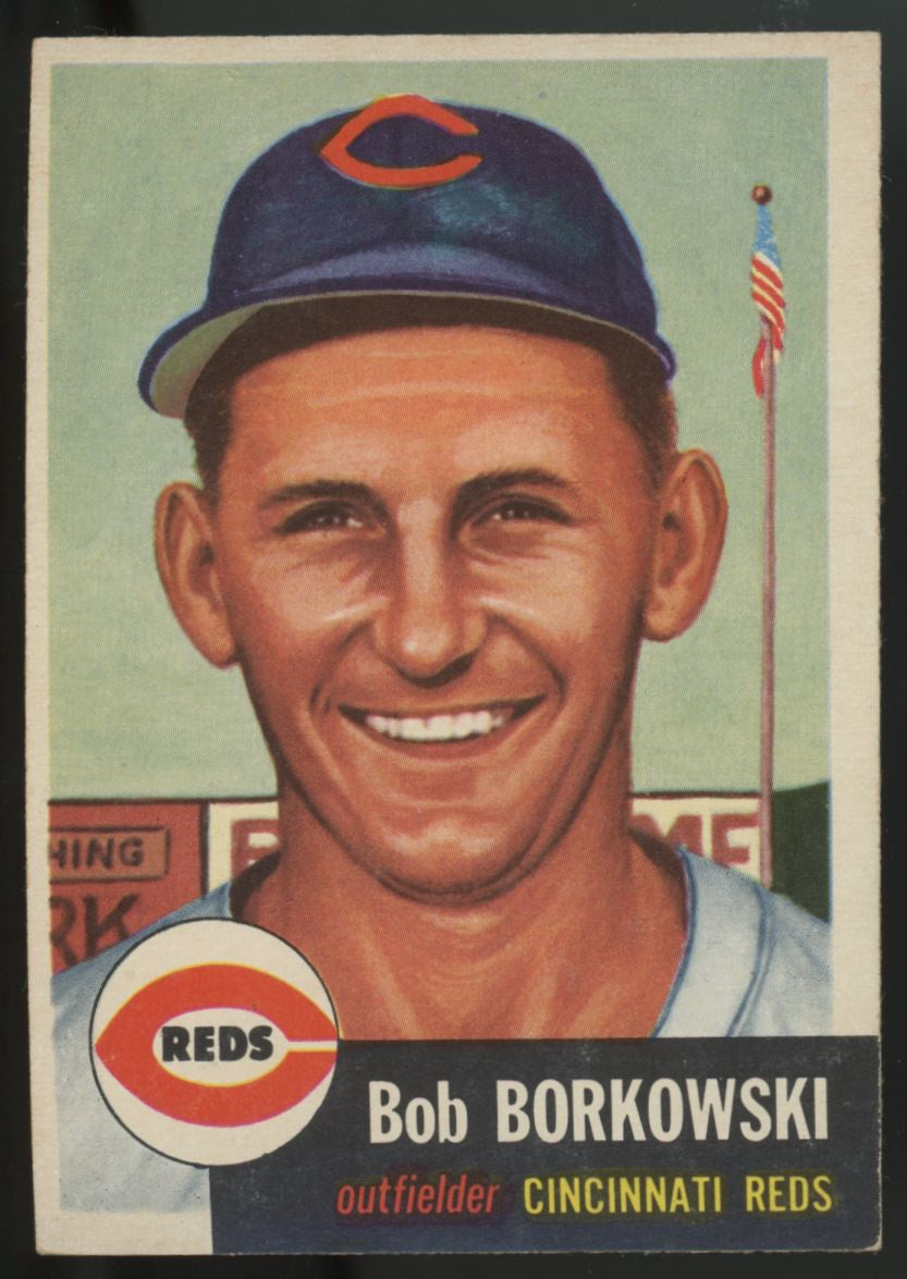 1953 Topps Bob Borkowski #7 EX/MT "A"
