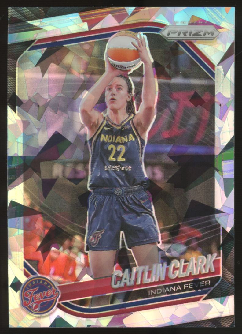 2025 Prizm WNBA Caitlin Clark Silver Ice Prizm #22