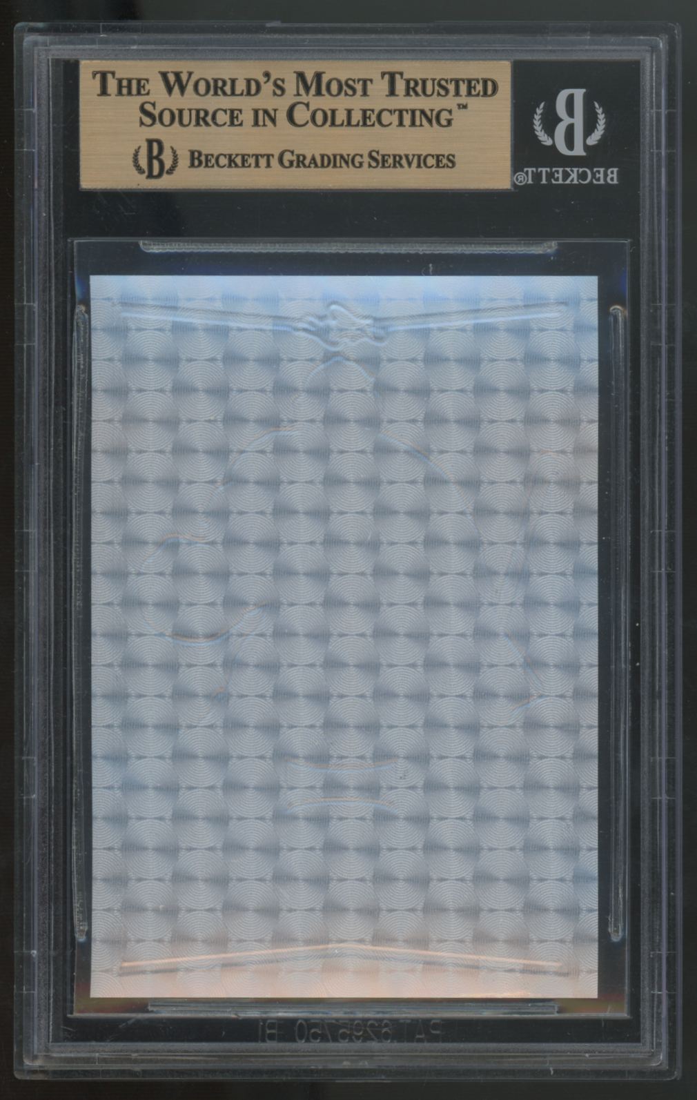 2015-16 Leaf Metal Dylan Wells Pre Production Proof Super Prismatic Gold 1/1