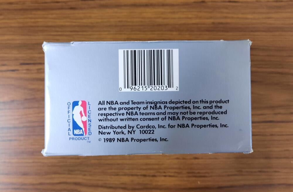 1989-90 NBA Hoops Series 1 Wax Box (36 packs)