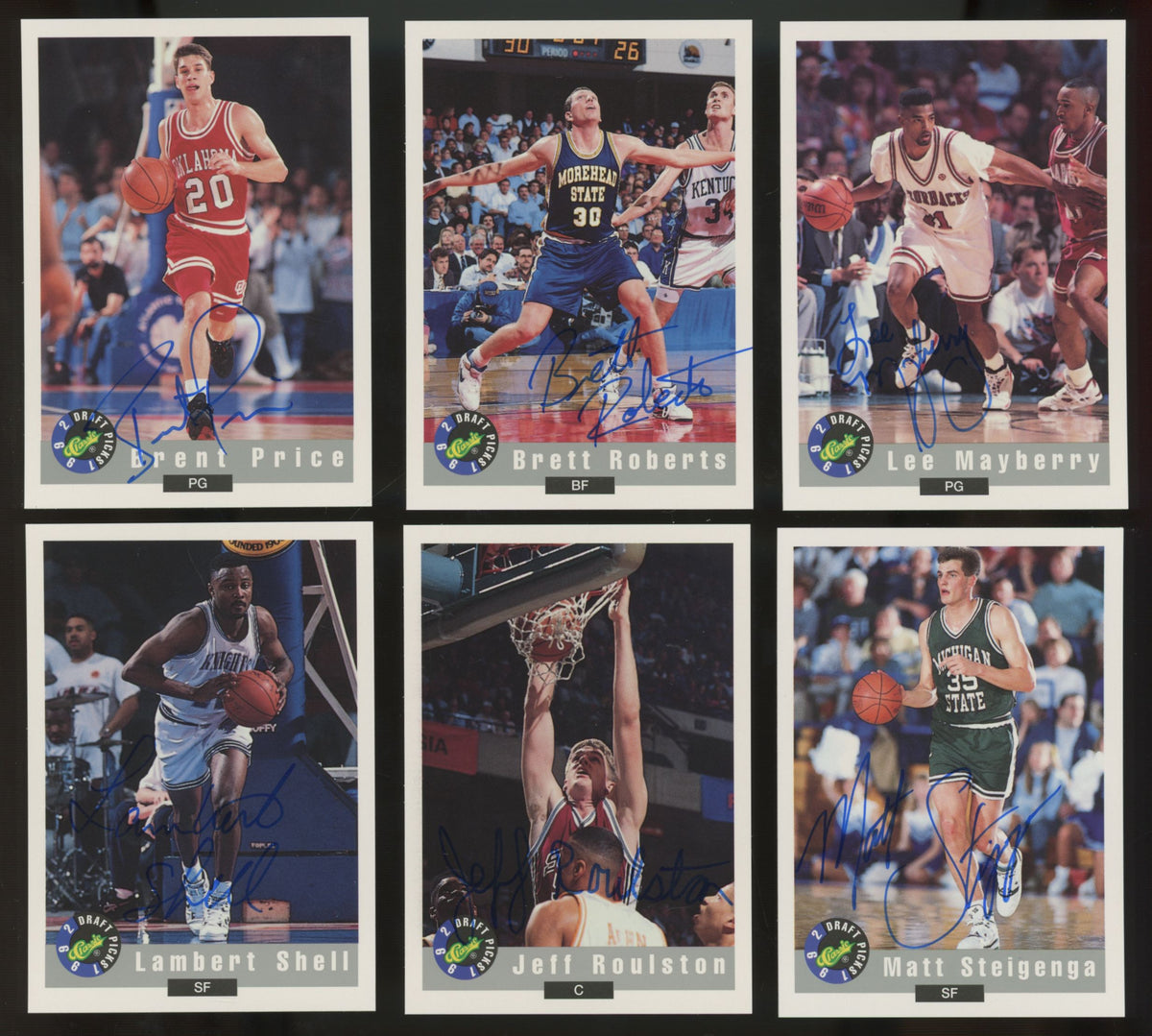 1992 Classic Draft Picks Autos (Lot Of 42) Dikembe Mutombo, Alonzo Mourning