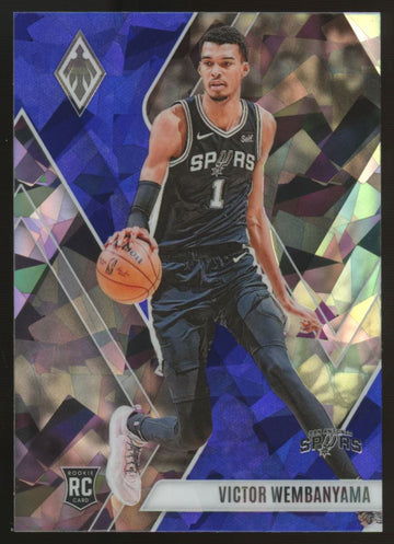 2023-24 Phoenix Victor Wembanyama RC Blue Ice #256