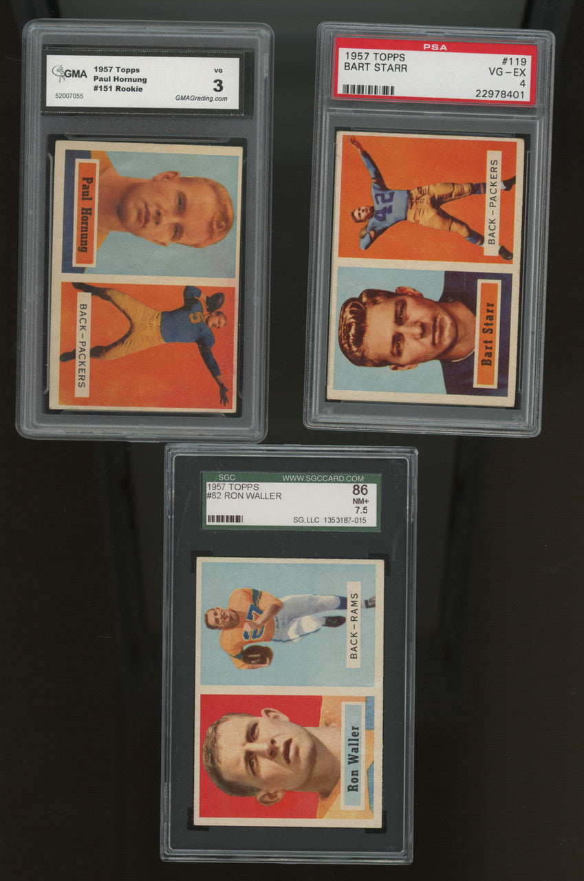 1957 Topps Football Complete Set (154) F-EX/MT