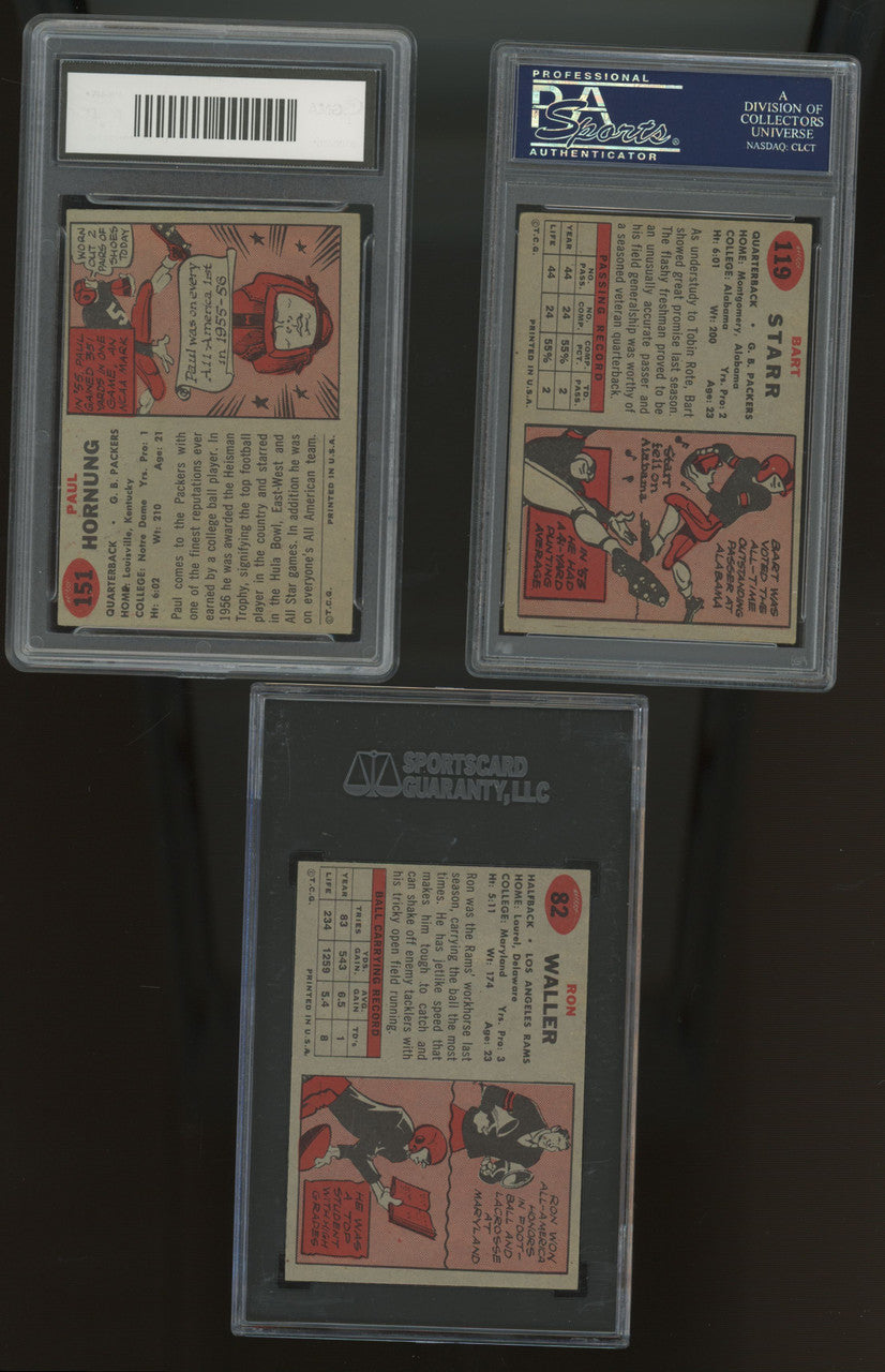1957 Topps Football Complete Set (154) F-EX/MT