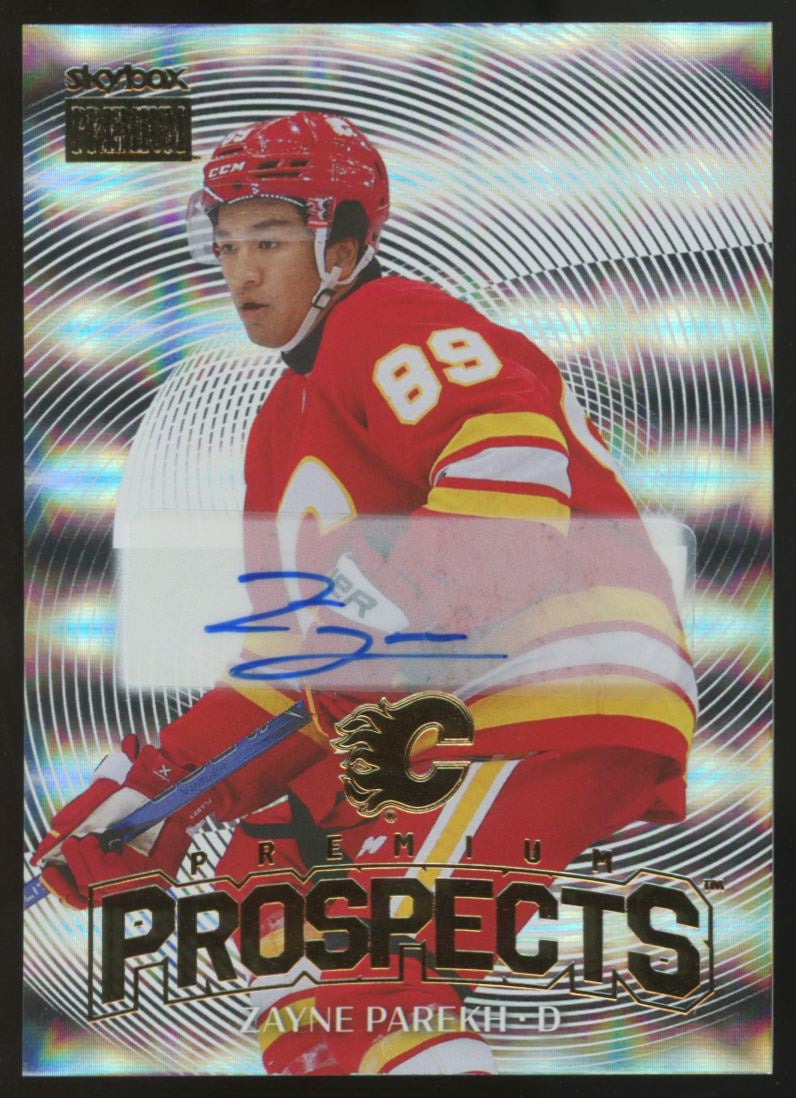 2025-26 Skybox Metal Zayne Parekh Premium Prospects Auto #PP-6