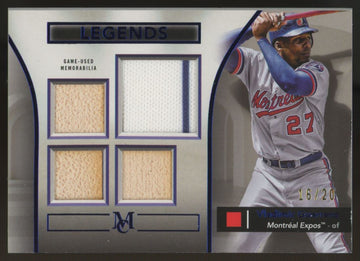 2024 Museum Collection Vladimir Guerrero Primary Pieces Quad Relic Blue /20