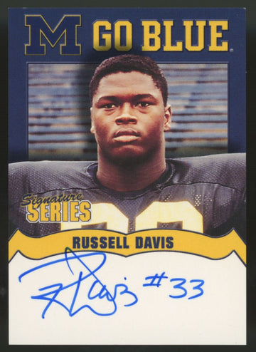 2003 TK Legacy Signature Series Russell Davis Auto #MGB42