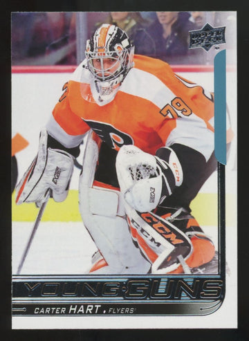 2018-19 Upper Deck Series Two Carter Hart RC Young Guns #491
