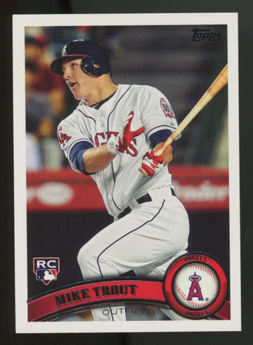 2011 Topps Update Baseball Complete Set (330) Trout RC