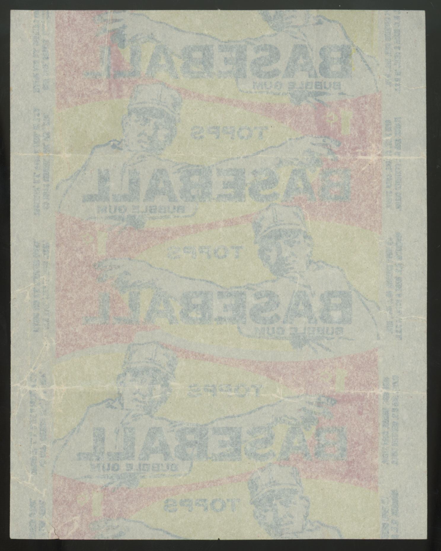 1959 Topps Baseball 1 Cent Wrapper Clean Rare Version