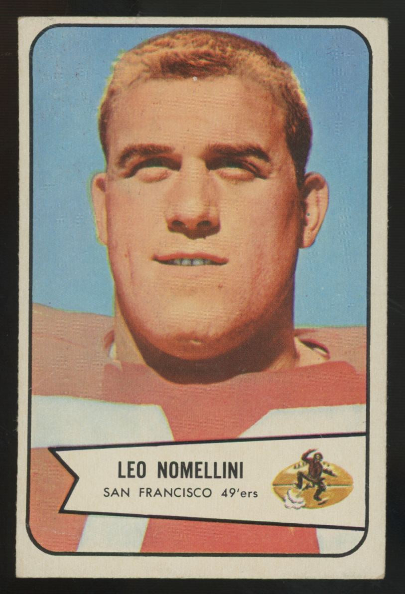 1954 Bowman Leo Nomellini #76 VG