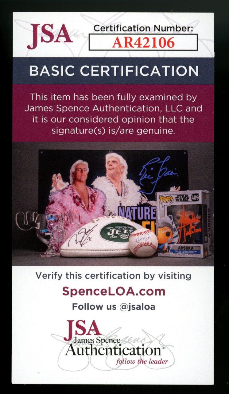 1990-91 Hoops Joe Dumars #3 Signed Auto JSA
