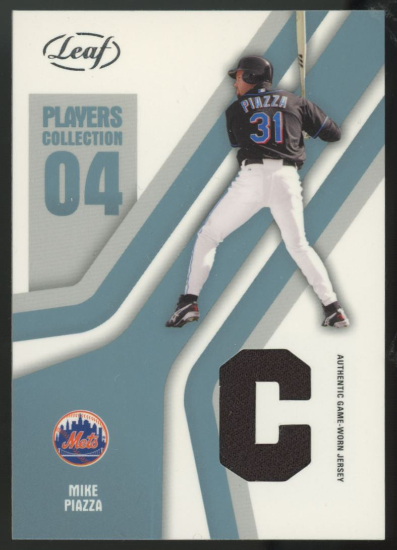 2004 Leaf Donruss Mike Piazza Players Collection 04 Patch /25 #PC-62