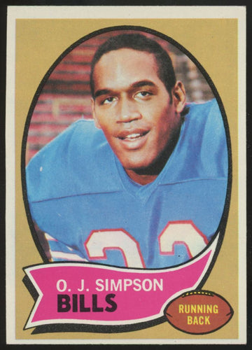 1970 Topps O.J. Simpson RC #90 VG/EX-EX