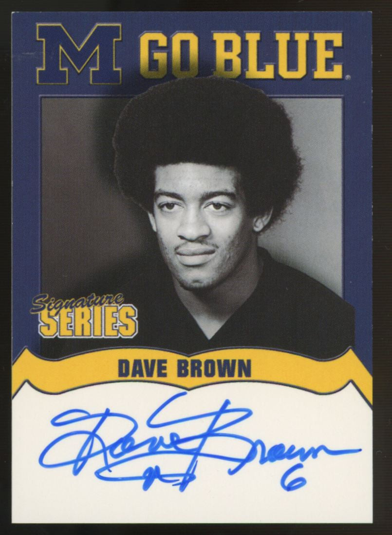2003 TK Legacy Signature Series Dave Brown Auto #MGB45