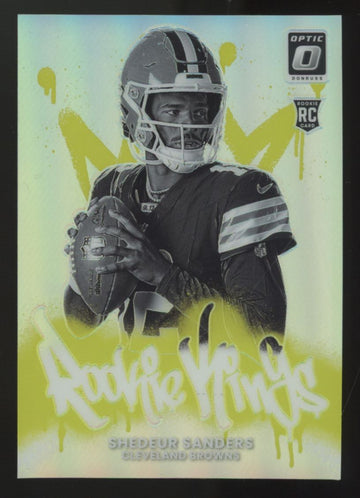 2025 Panini Donruss Optic Shedeur Sanders RC Rookie Kings SSP #20