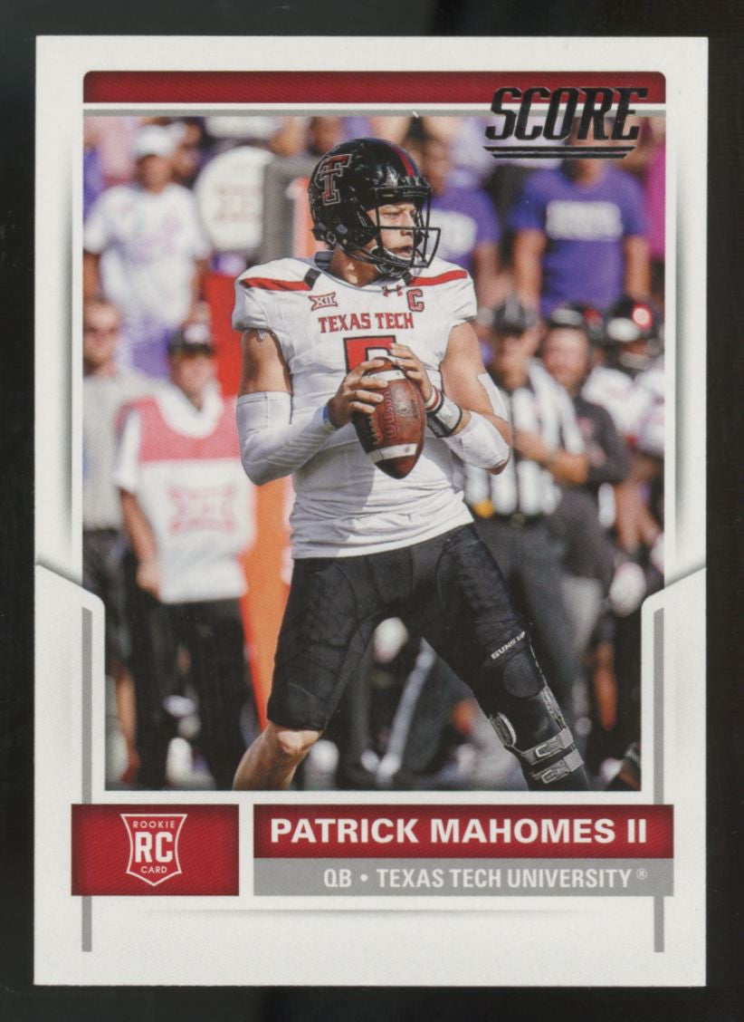 2017 Panini Score Patrick Mahomes II RC #403 "A"