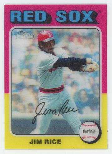 2024 Topps Heritage Jim Rice 1975 In 3D #753D-10