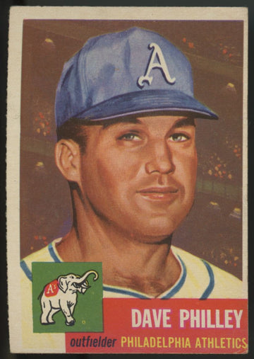1953 Topps Dave Philley #64 VG-EX