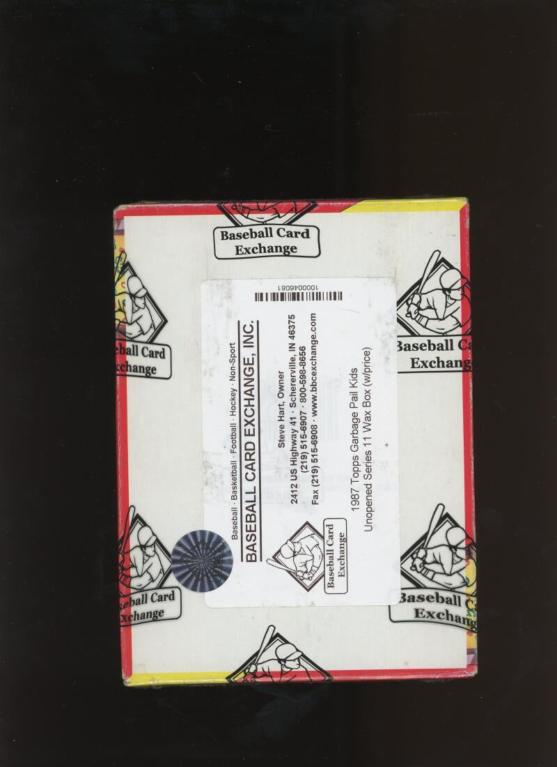 Garbage Pail Kids 11th Series BBCE Sealed Wax Box