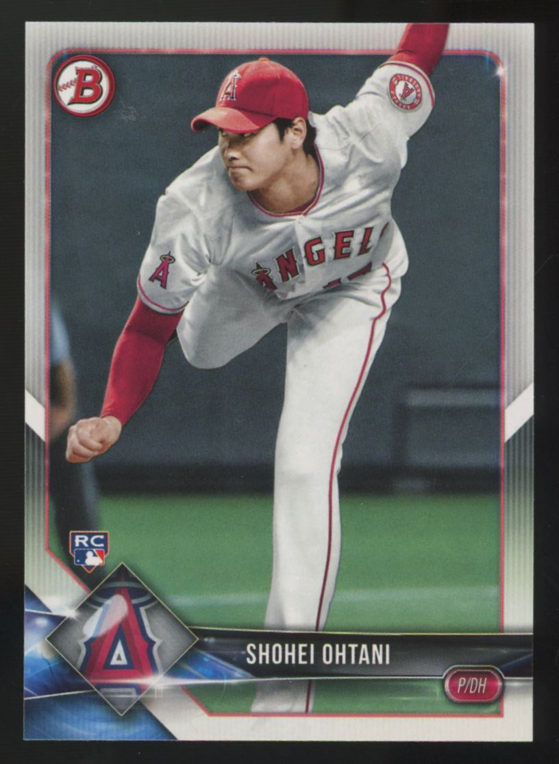 2018 Bowman Shohei Ohtani RC #49 "E"