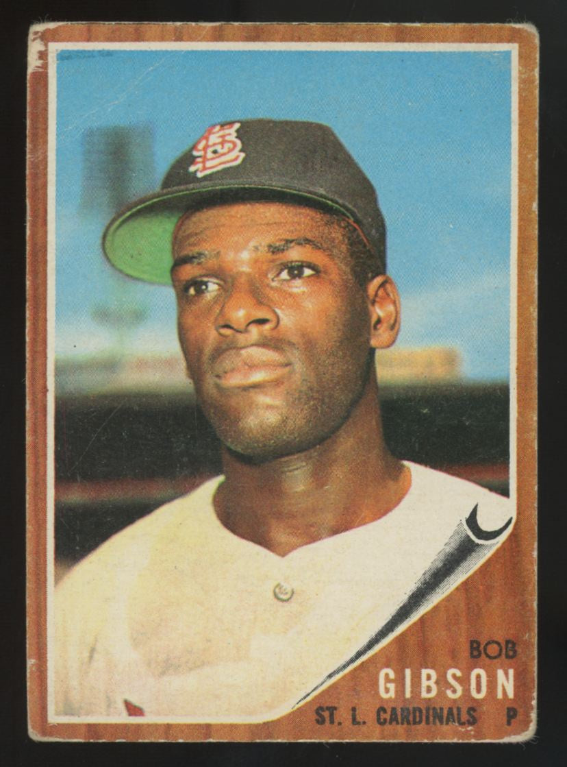 1962 Topps Bob Gibson #530 F/G (Crease)