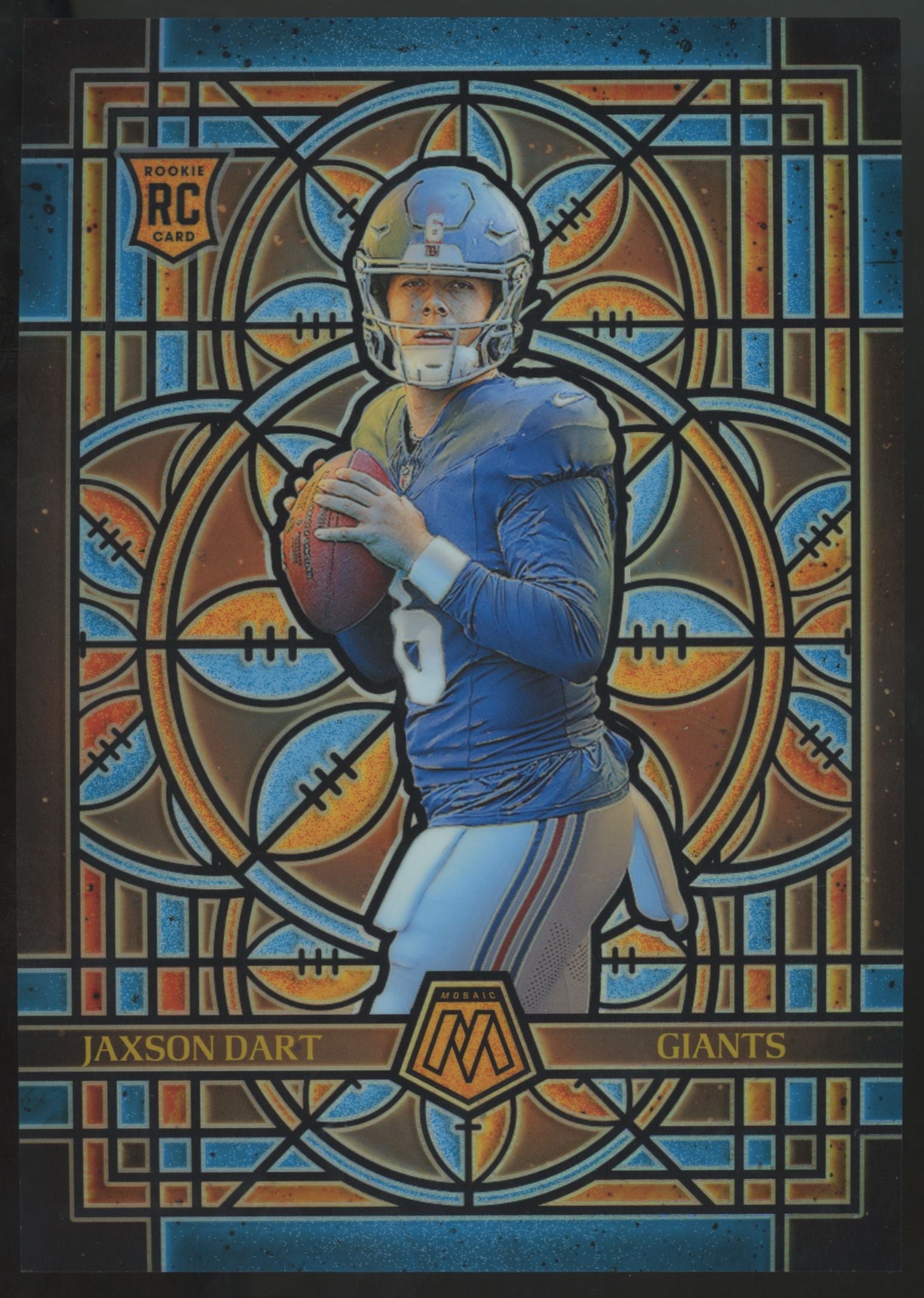2025 Panini Mosaic Jaxson Dart RC Stained Glass Oversized #19