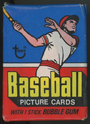 1977 Topps Baseball Wax Pack Factory Sealed