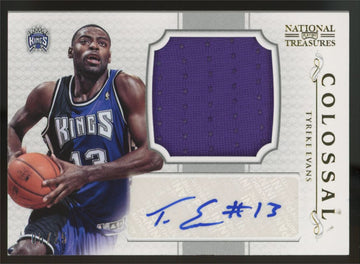 2012-13 National Treasures Tyreke Evans Colossal Patch Auto /25 #14
