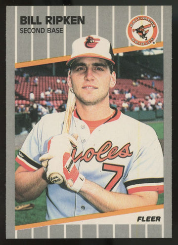 1989 Fleer Bill Ripken FF Error Card #616 NM-MT