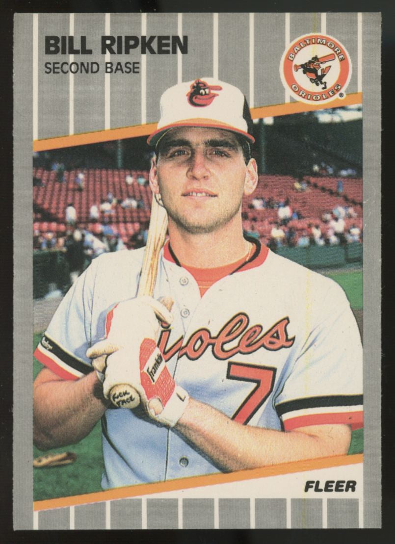 1989 Fleer Bill Ripken FF Error Card #616 NM-MT