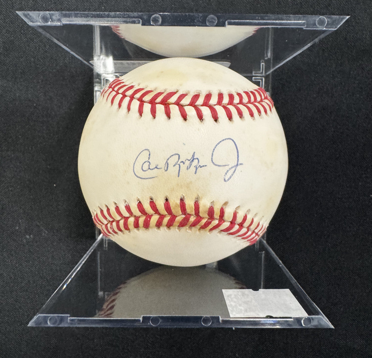 Cal Ripken Jr. Signed Autographed Rawlings OAL Baseball JSA *6554