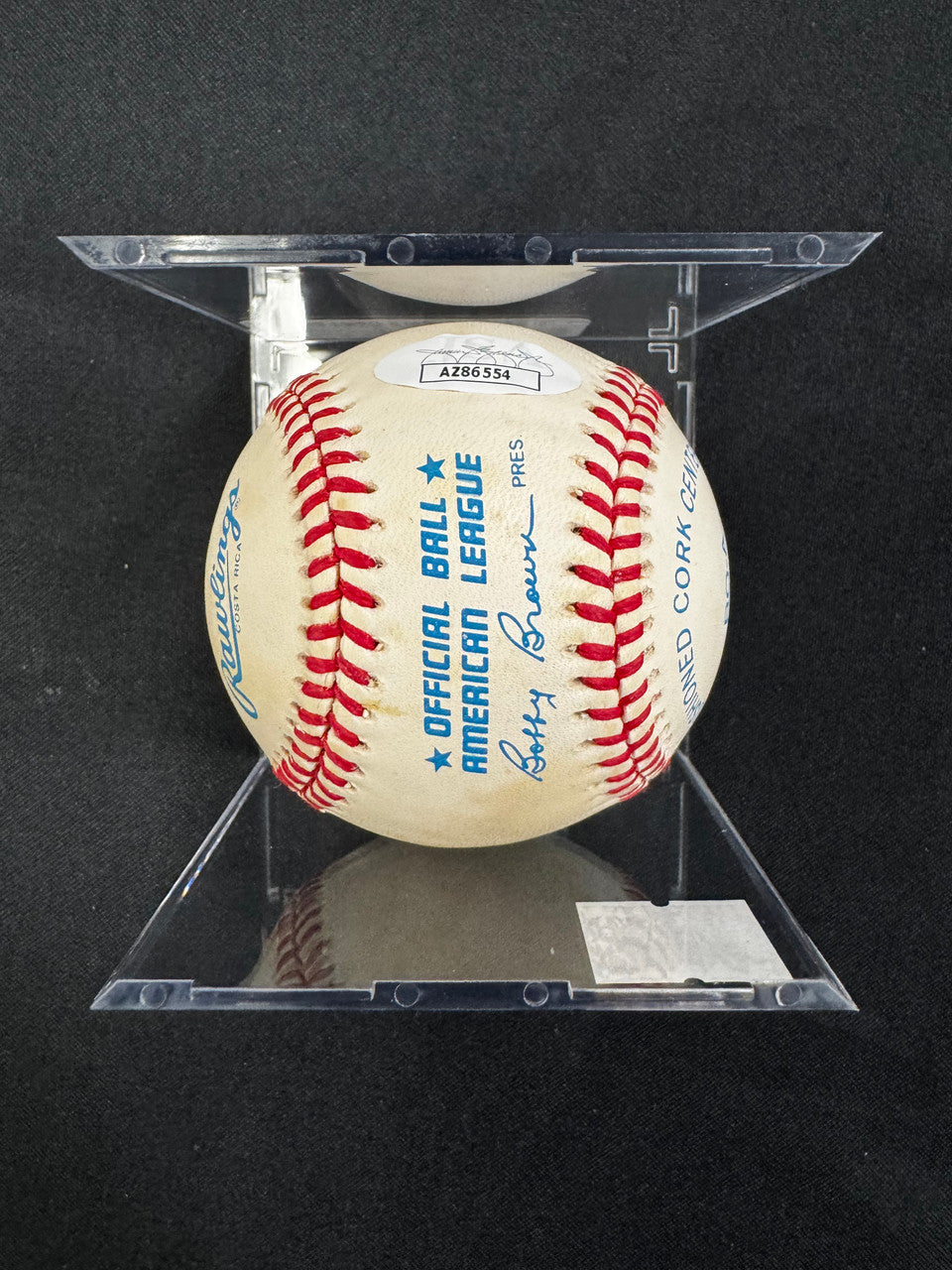 Cal Ripken Jr. Signed Autographed Rawlings OAL Baseball JSA *6554