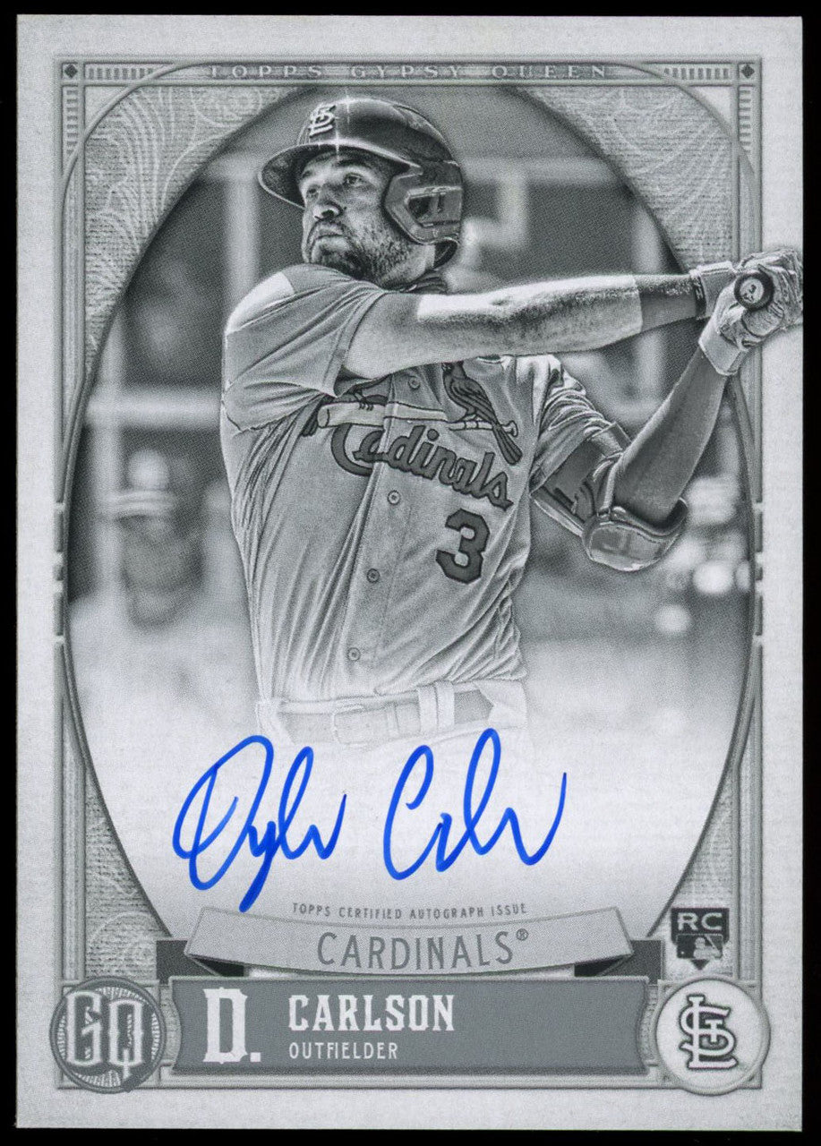 2021 Gypsy Queen Dylan Carlson Black White Auto /50