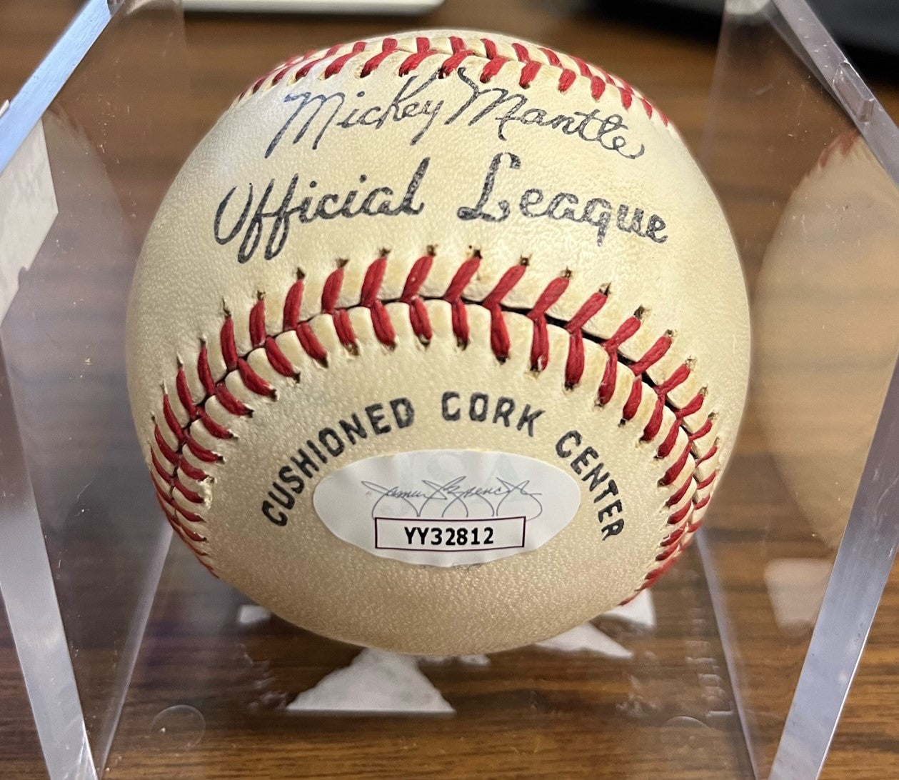 Norm Cash Signed Autographed Rawlings Baseball JSA LOA